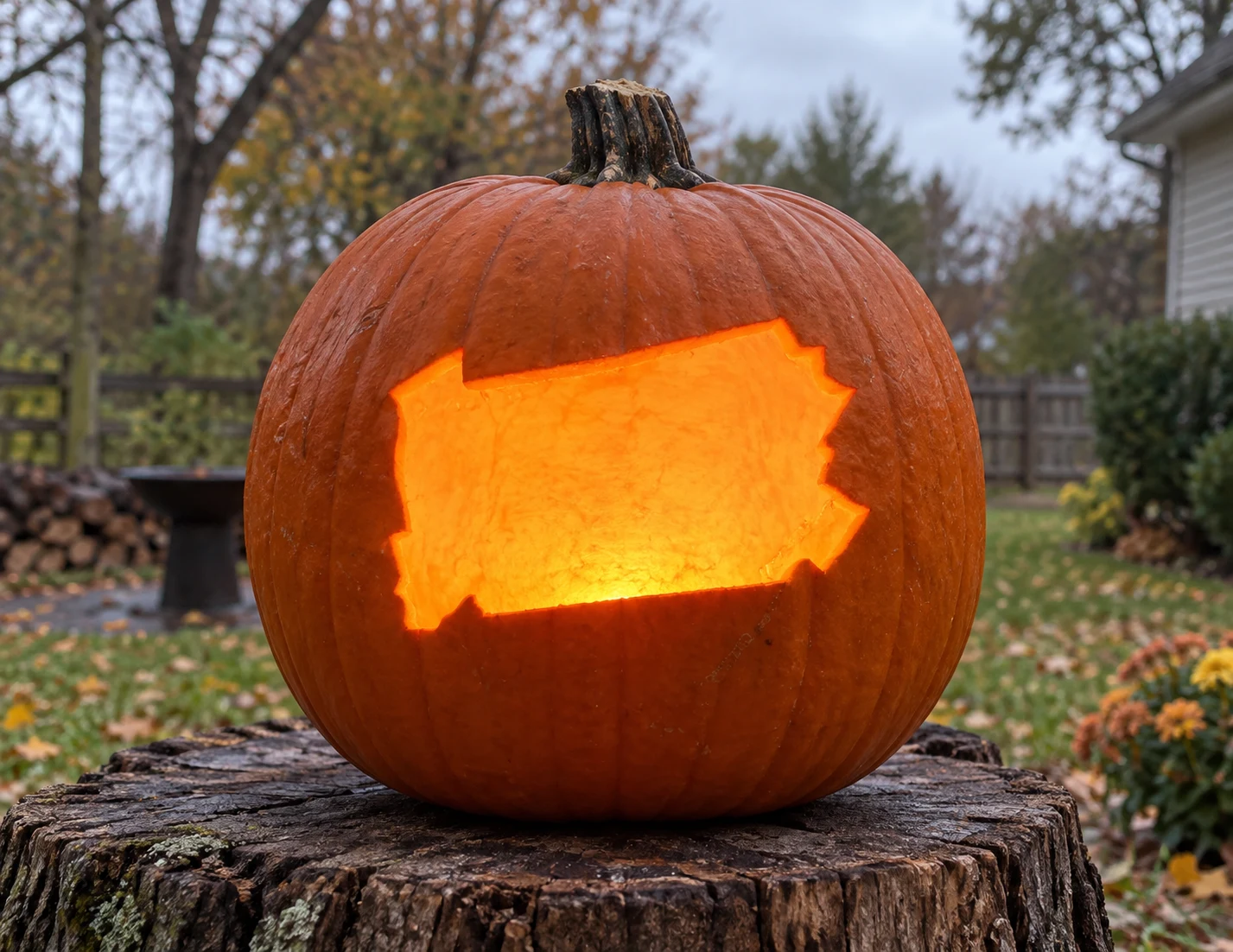 Pennsylvania Pumpkin Stencil preview