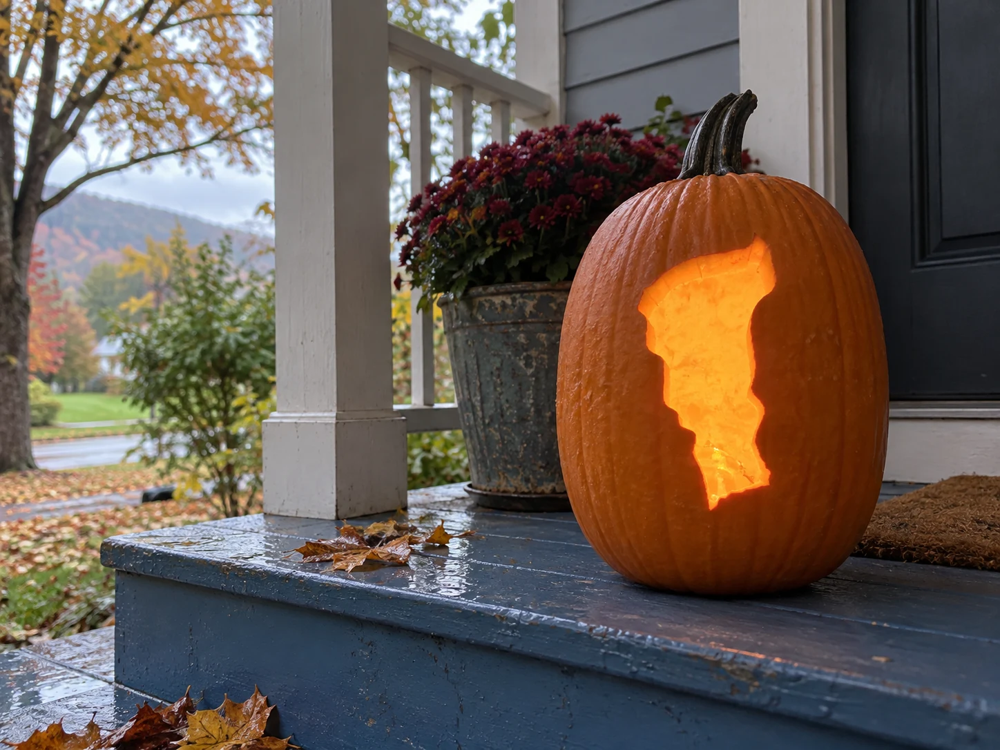 Vermont Pumpkin Stencil preview