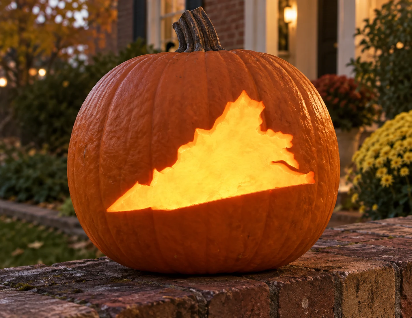 Virginia Pumpkin Stencil preview