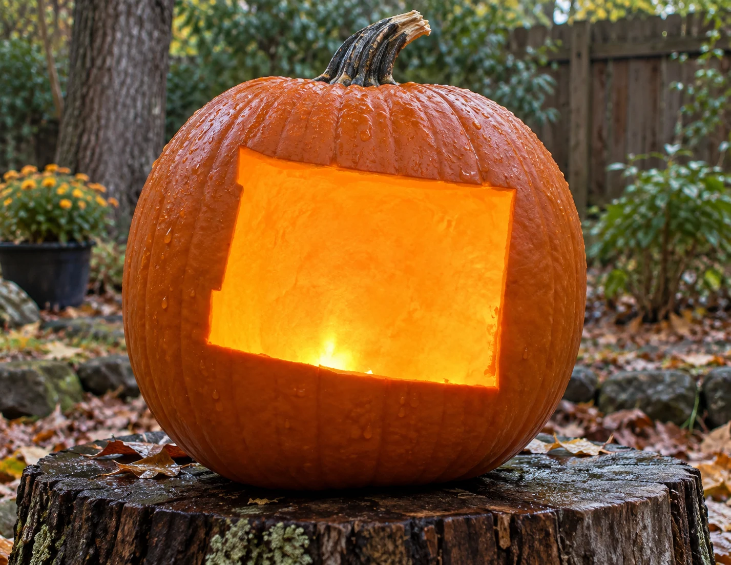 Wyoming Pumpkin Stencil preview